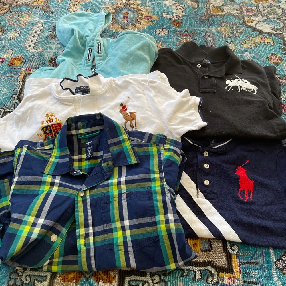 Boys size 8 clothing bundle